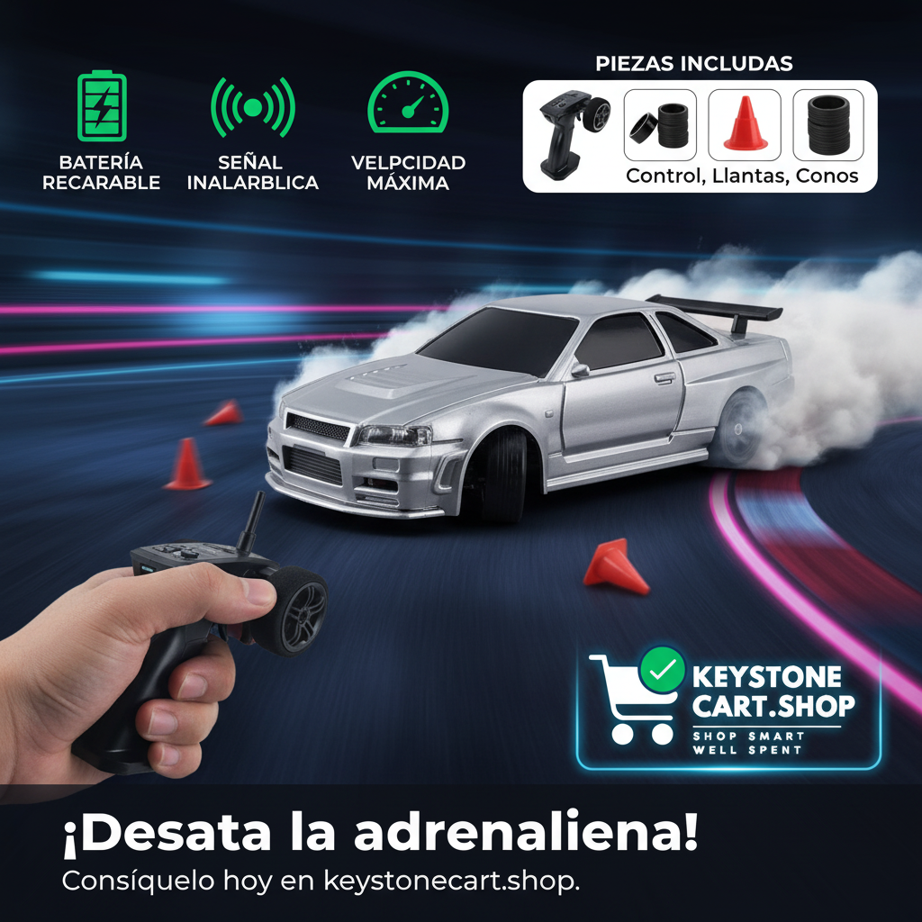 Wireless Remote Control 1: 43 Mini 4wd Drift Remote Control Car Full Scale Professional Rc Racing Boy High Speed Remote Vehicle