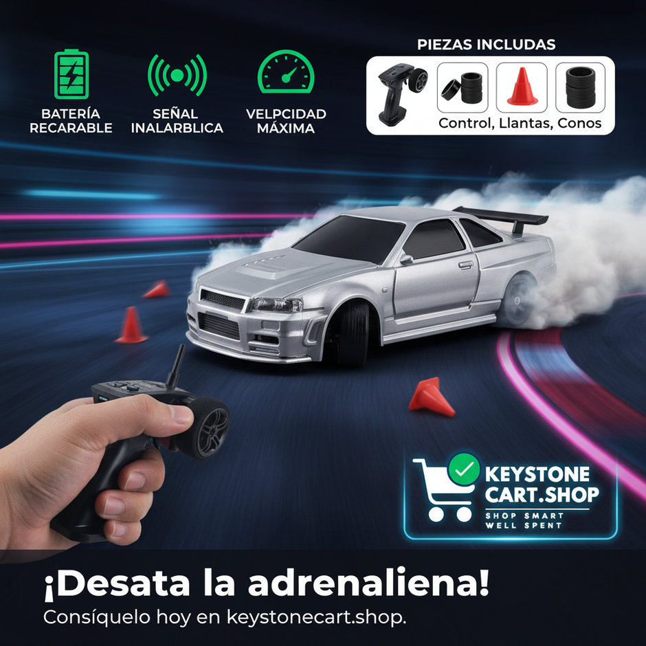 Wireless Remote Control 1: 43 Mini 4wd Drift Remote Control Car Full Scale Professional Rc Racing Boy High Speed Remote Vehicle