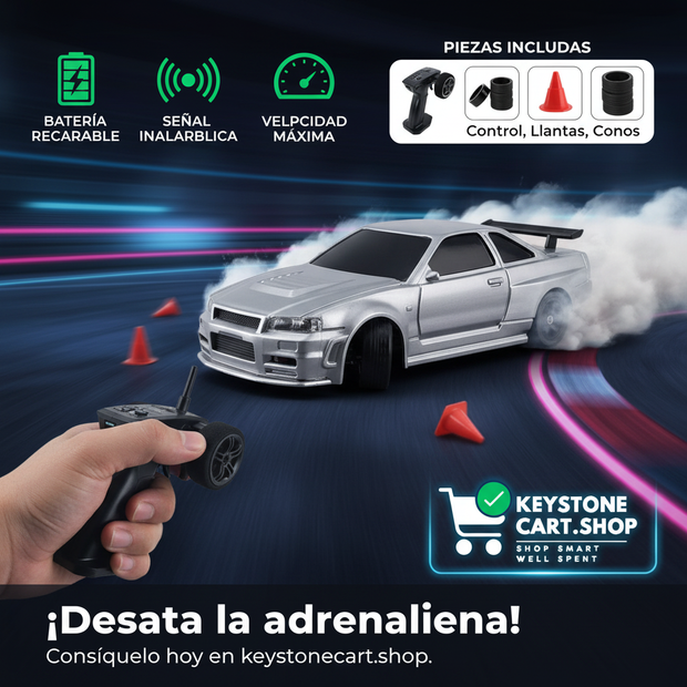 Wireless Remote Control 1: 43 Mini 4wd Drift Remote Control Car Full Scale Professional Rc Racing Boy High Speed Remote Vehicle